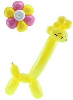 ペンシルバルーン　きりん